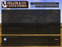 Tablet Screenshot of fellercattleco.com